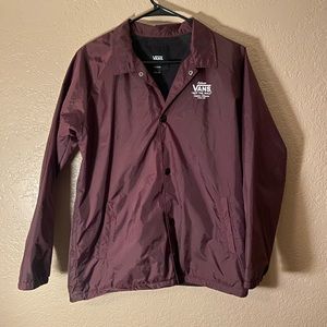 Vans Purple Button Jacket